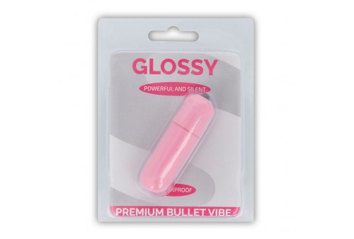 glossy premium vibe bala vibradora 10v rosa